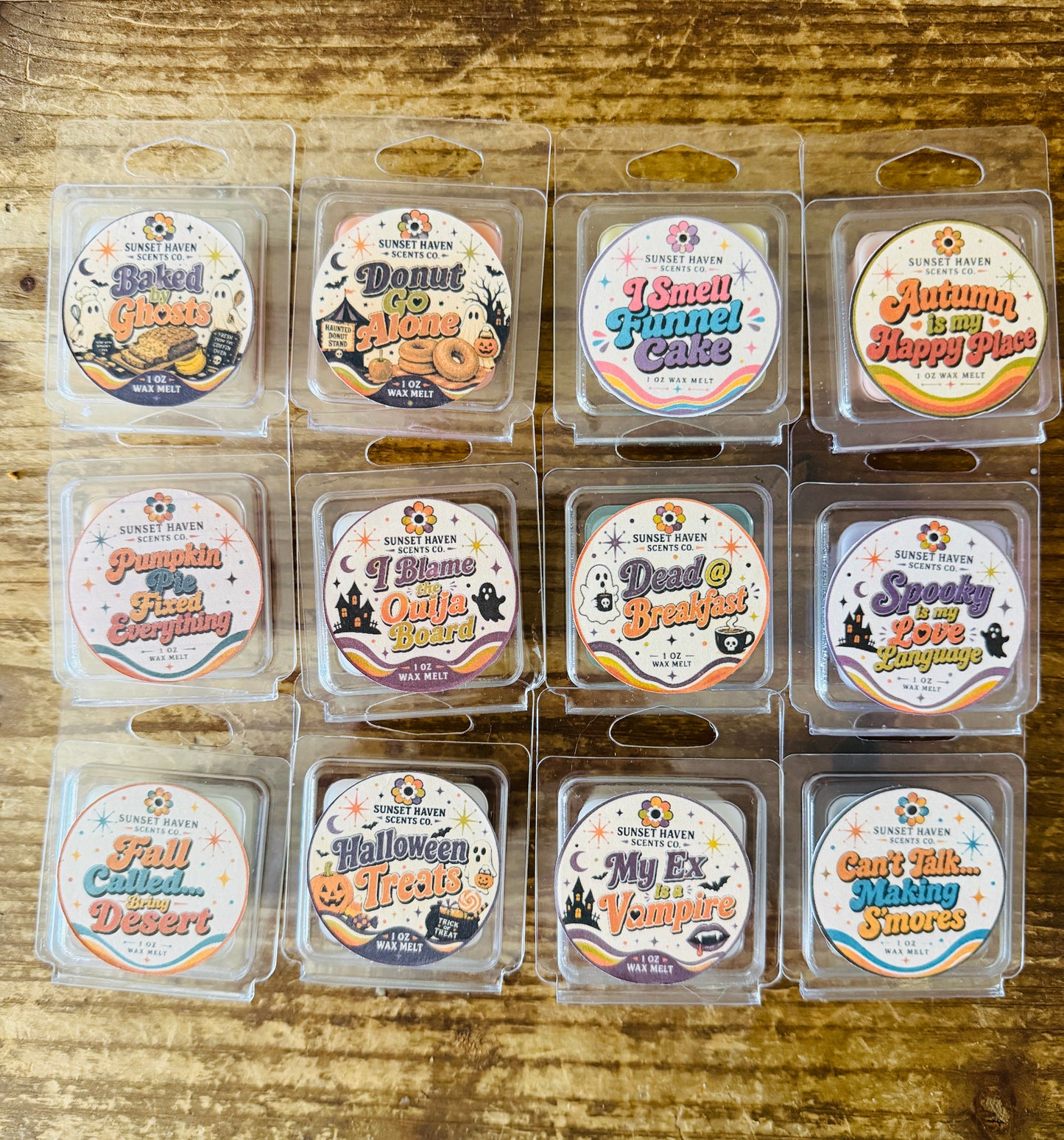 Fall & Halloween 1 oz clamshells