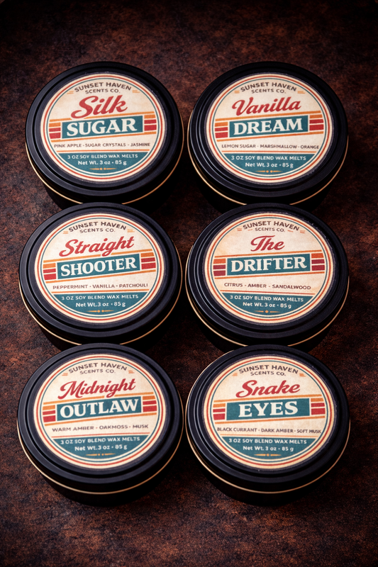 Themed 3 oz Wax Melt Tin | Limited Edition | Reusable Tin