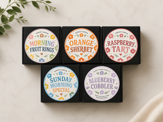 Fruity Fun Collection | 5 Count Wax Melt Sample Bundle