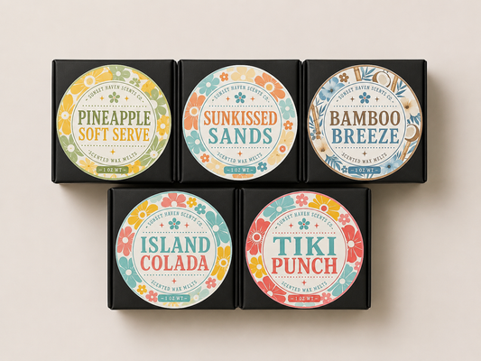 Beachside Paradise Wax Melt Bundle