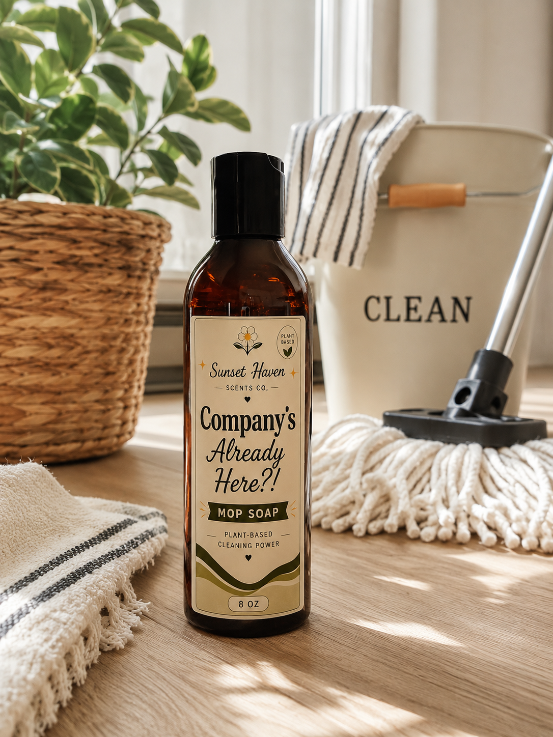 Company Already Here™ | 8 oz Scented Mop Soap