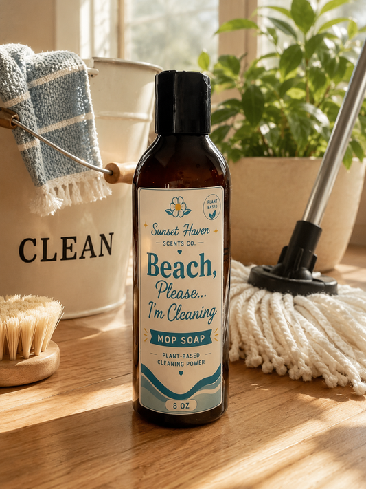 Beach Please, I’m Cleaning™ | 8 oz Scented Mop Soap
