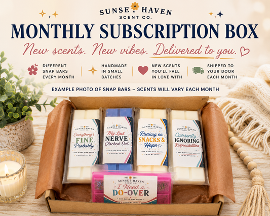 The Insider Box | The Insider Box — Monthly Mystery Wax Melt Subscription