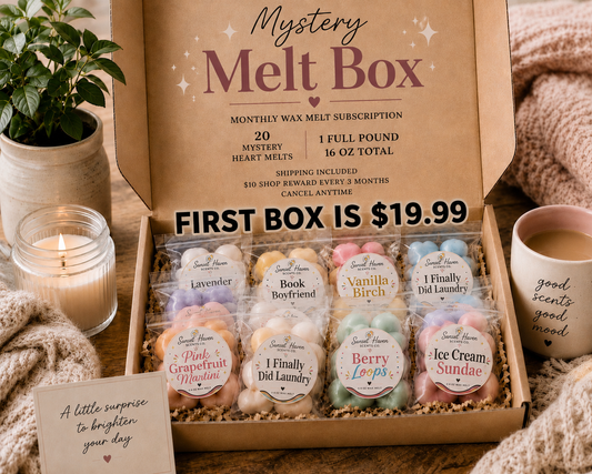 Mystery Melt Box | Monthly Wax Melt Subscription